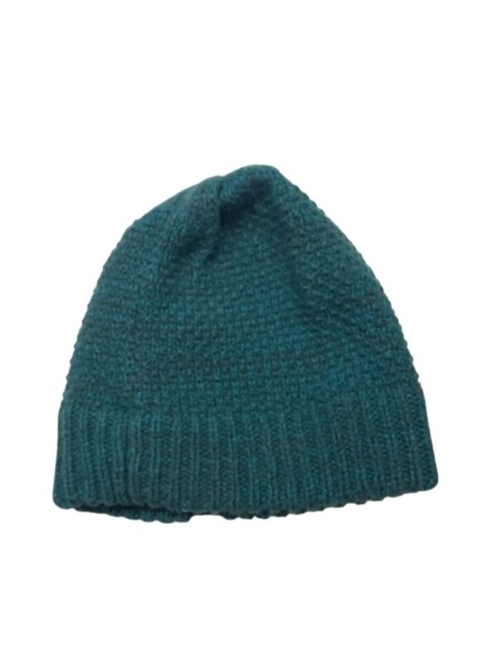 The North Face Purrl Stitch Beanie Green Knitted Slouchy Hat Women One Size New - Picture 2 of 12